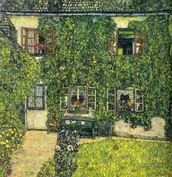 La maison de Guardaboschi Gustav Klimt Peinture à l'huile